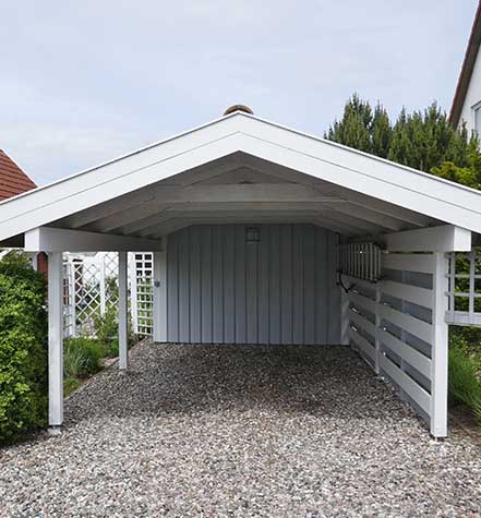 Menuiserie Morisse : fabrication & pose carport en bois à Monts près de Tours (37)